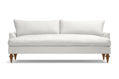 Saxon Sofa :: Leg Finish: Pecan