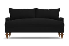 Saxon Loveseat :: Leg Finish: Pecan / Size: Loveseat - 66&quot;w