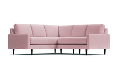 Scott 2pc L-Sectional Sofa :: Leg Finish: Espresso