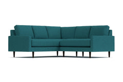 Scott 2pc L-Sectional Sofa :: Leg Finish: Espresso