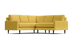 Scott 2pc L-Sectional Sofa :: Leg Finish: Espresso