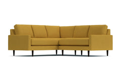 Scott 2pc L-Sectional Sofa :: Leg Finish: Espresso