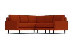 Scott 2pc L-Sectional Sofa :: Leg Finish: Espresso