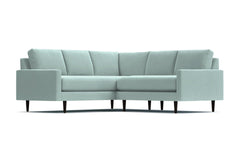 Scott 2pc L-Sectional Sofa :: Leg Finish: Espresso