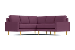 Scott 2pc L-Sectional Sofa :: Leg Finish: Natural