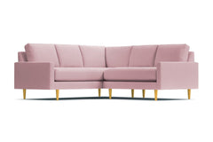 Scott 2pc L-Sectional Sofa :: Leg Finish: Natural