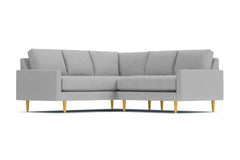 Scott 2pc L-Sectional Sofa :: Leg Finish: Natural