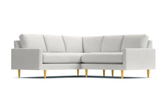 Scott 2pc L-Sectional Sofa :: Leg Finish: Natural