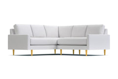 Scott 2pc L-Sectional Sofa :: Leg Finish: Natural