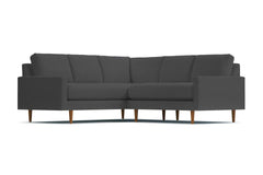 Scott 2pc L-Sectional Sofa :: Leg Finish: Pecan