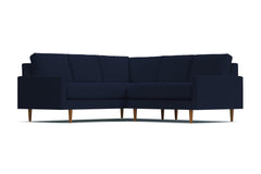 Scott 2pc L-Sectional Sofa :: Leg Finish: Pecan