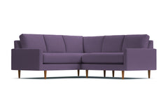 Scott 2pc L-Sectional Sofa :: Leg Finish: Pecan