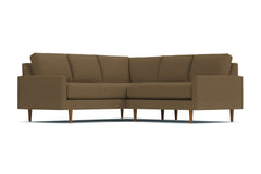 Scott 2pc L-Sectional Sofa :: Leg Finish: Pecan