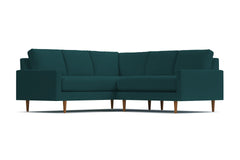 Scott 2pc L-Sectional Sofa :: Leg Finish: Pecan