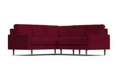 Scott 2pc L-Sectional Sofa :: Leg Finish: Pecan