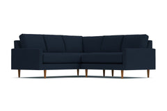 Scott 2pc L-Sectional Sofa :: Leg Finish: Pecan