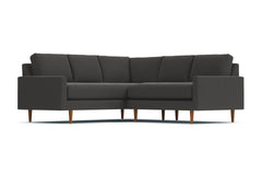 Scott 2pc L-Sectional Sofa :: Leg Finish: Pecan