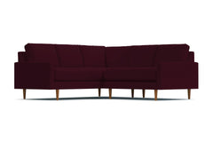 Scott 2pc L-Sectional Sofa :: Leg Finish: Pecan
