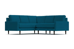 Scott 2pc L-Sectional Sofa :: Leg Finish: Espresso