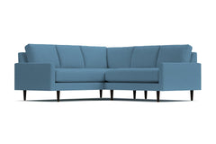 Scott 2pc L-Sectional Sofa :: Leg Finish: Espresso
