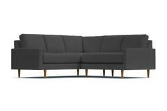 Scott 2pc L-Sectional Sofa :: Leg Finish: Pecan