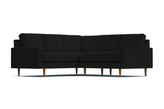 Scott 2pc L-Sectional Sofa :: Leg Finish: Pecan