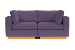 Taylor Plush 2pc Modular Sofa :: Leg Finish: Natural