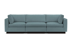 Taylor Plush 3pc Modular Sofa :: Leg Finish: Espresso