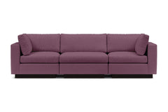 Taylor Plush 3pc Modular Sofa :: Leg Finish: Espresso