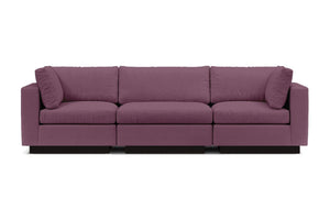 Taylor Plush 3pc Modular Sofa :: Leg Finish: Espresso