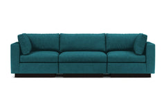 Taylor Plush 3pc Modular Sofa :: Leg Finish: Espresso