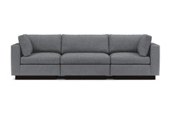 Taylor Plush 3pc Modular Sofa :: Leg Finish: Espresso
