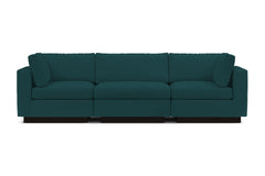 Taylor Plush 3pc Modular Sofa :: Leg Finish: Espresso