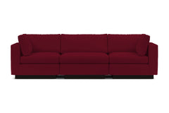Taylor Plush 3pc Modular Sofa :: Leg Finish: Espresso
