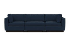 Taylor Plush 3pc Modular Sofa :: Leg Finish: Espresso