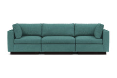 Taylor Plush 3pc Modular Sofa :: Leg Finish: Espresso