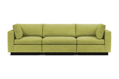 Taylor Plush 3pc Modular Sofa :: Leg Finish: Espresso