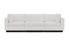 Taylor Plush 3pc Modular Sofa :: Leg Finish: Espresso
