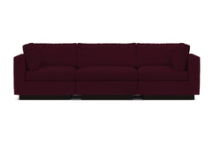 Taylor Plush 3pc Modular Sofa :: Leg Finish: Espresso