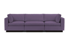 Taylor Plush 3pc Modular Sofa :: Leg Finish: Espresso