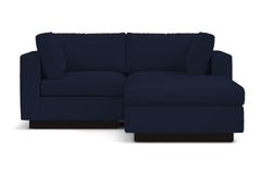 Taylor Plush 3pc Modular Reversible Chaise Sofa :: Leg Finish: Espresso
