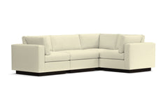 Taylor Plush 4pc Modular L-Sectional Sofa :: Leg Finish: Espresso