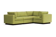 Taylor Plush 4pc Modular L-Sectional Sofa :: Leg Finish: Espresso