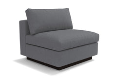 Taylor Plush Armless Seat :: Leg Finish: Espresso