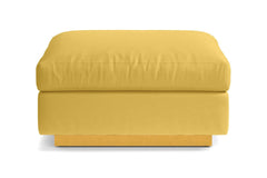 Taylor Plush Ottoman :: Leg Finish: Natural