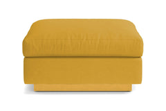 Taylor Plush Ottoman :: Leg Finish: Natural