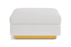 Taylor Plush Ottoman :: Leg Finish: Natural