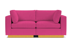 Taylor Plush 2pc Modular Sofa :: Leg Finish: Natural