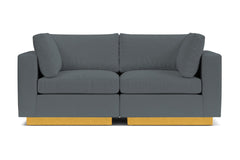Taylor Plush 2pc Modular Sofa :: Leg Finish: Natural