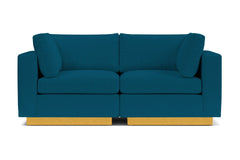 Taylor Plush 2pc Modular Sofa :: Leg Finish: Natural